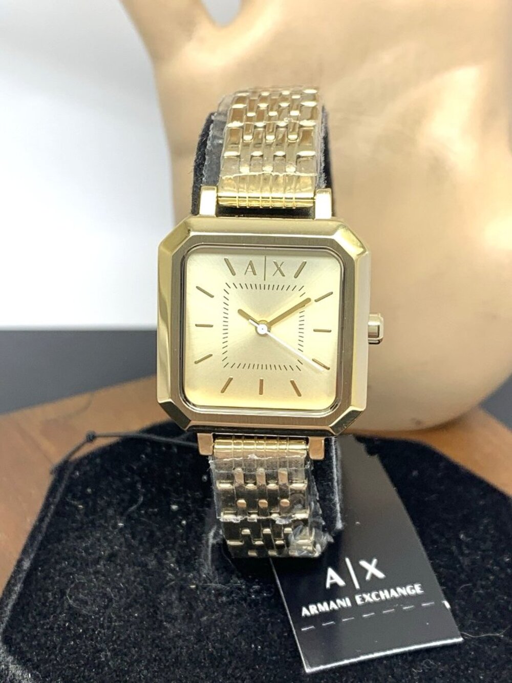 Armani Exchange Women's Watch AX5733 Quartz Gold Tone Stainless Steel 26mm